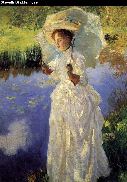 John Singer Sargent Morning Walk by John Singer Sargent